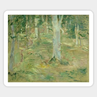 Foret de Compiegne by Berthe Morisot Sticker